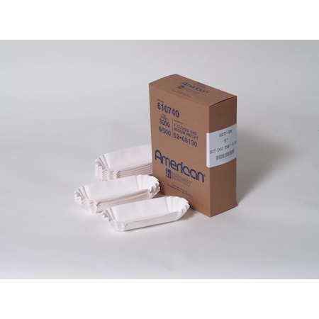 Handy Wacks Handy Wacks 8" Hot Dog Tray, PK3000 HDT-8M